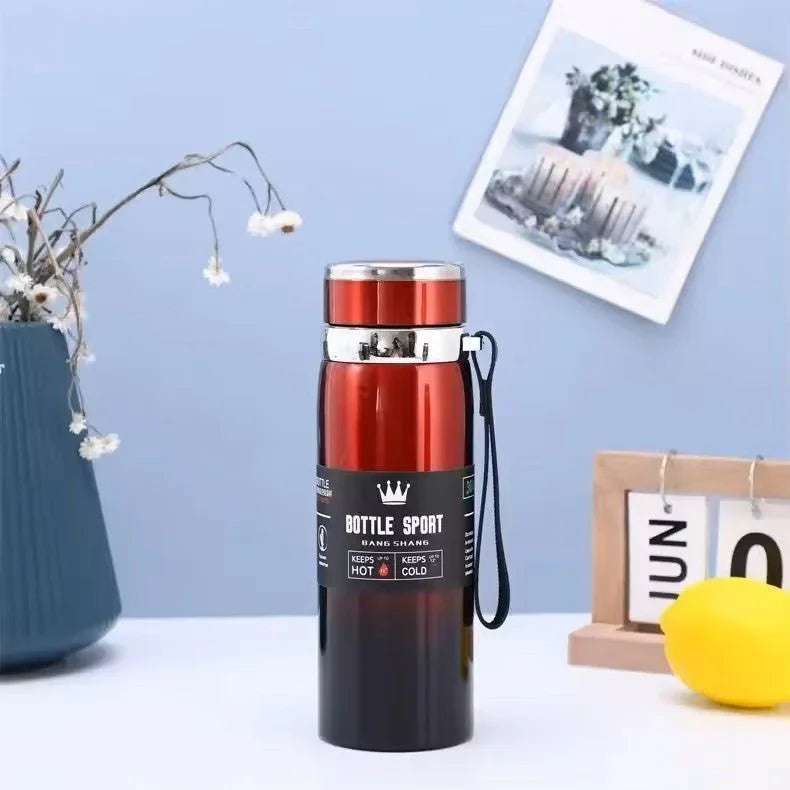 1L Stainless Steel Hot/Cold Flask - Thermal Bottle - SkyCo