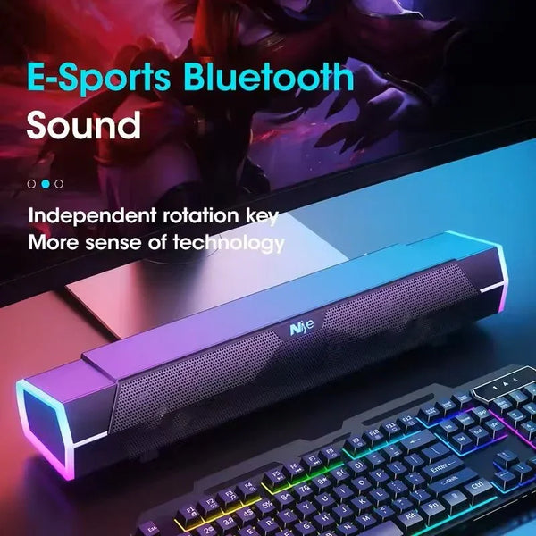 4D Wireless Soundbar Speaker with Stereo Subwoofer - SkyCo