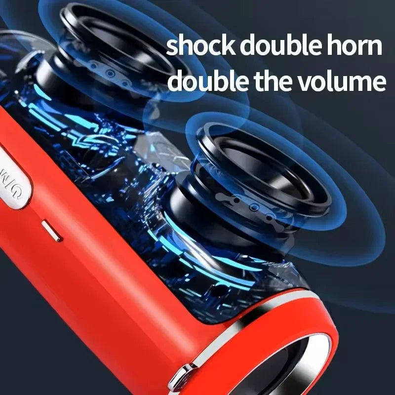 Portable Wireless Bluetooth Speaker with 3D Stereo Surround - SkyCo