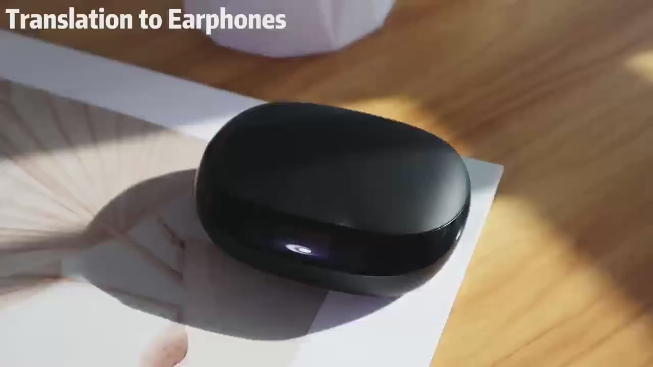 LED True Earbuds - Stylish earphone with vibrant LED display