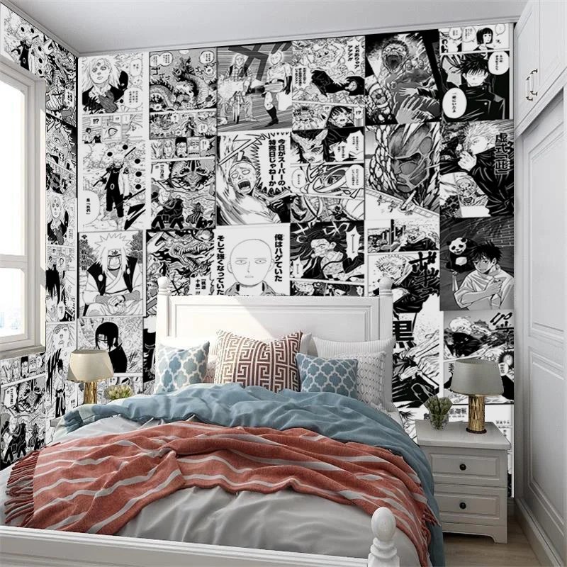 Anime Self-Adhesive Wallpaper